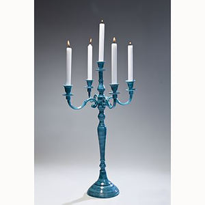 Palazzo turquesa 60 cm-candelabro... gráfico - Product Image 1