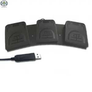 FS2020 USB Three Foot Switch Pedal Control Custom Shortcut Key Combination Key