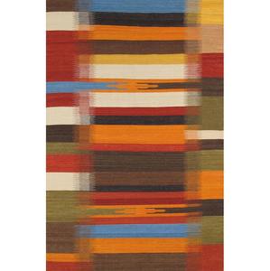 Juego de alfombras tejidas planas hechas a mano de lana de lujo Vintage para decoración del hogar - Product Image 4