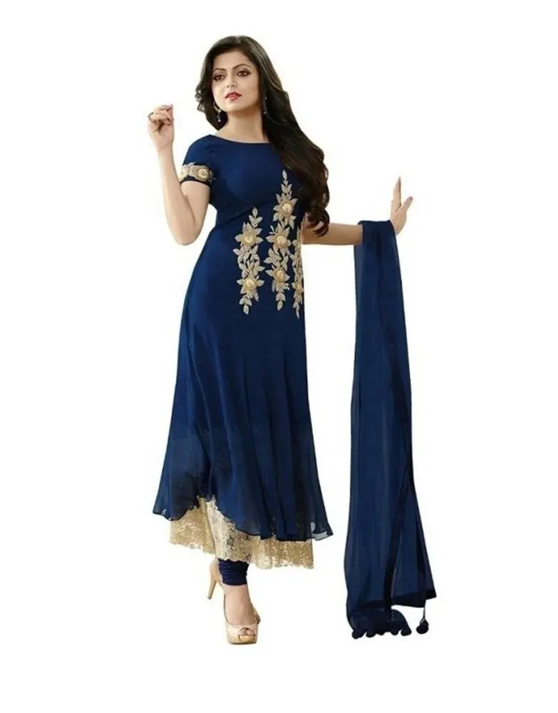 Paquistanês salwar kameez dupatta suit chudidar Punjabi vestido Bordado festa ladies mulheres usam patiyala India preço de atacado