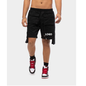 Shorts Deportivos de Gimnasio Personalizados al Por Mayor, 100% Algodón, 5.5 Pulgadas de Largo Interior, Shorts de Entrenamiento para Hombre, para Ropa Deportiva Urbana - Product Image 5