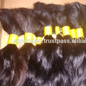 Cabello humano indio a granel de alta calidad, barato, 100%, de fábrica, superventas, cabello humano remy de la india. - Product Image 2