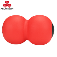 Ballon de massage en forme d'arachide ALLWINWIN PMB05 - Matériel PU, doux, double