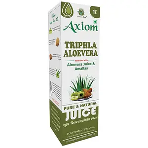 Axiom ayurveda Triphla Aloevera Jus 1000 litre-à base de plantes jus de triphala-à base de plantes aloe vera jus