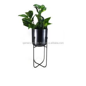Support de plante en fer de haute qualité, design zen asiatique, styles minimalistes/classiques, support de plante en métal coloré pour la maison, la décoration et le jardin - Product Image 2
