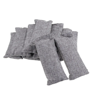 Coconut Activated Carbon Charcoal air Purifying Bag <b>Shoe</b> Odor Eliminator Bags Bamboo Smell Removing Bag - Product Image 5