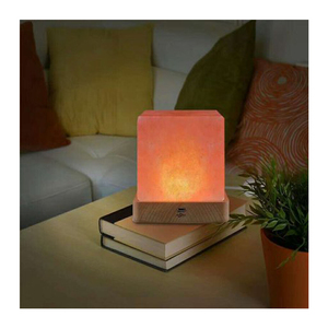 Lámpara de sal de cristal del Himalaya, luz nocturna tallada para decoración del hogar y producto artesanal natural purificador de aire - Product Image 4
