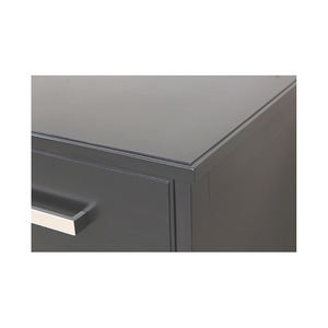 Mesa de Noche Moderna de Madera Maciza con Diseño Contemporáneo para Dormitorio, Hotel y Apartamento - Product Image 6