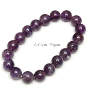 Wholesaler of <b>Amethyst</b> High Grade <b>Bracelets</b> : <b>Amethyst</b> High Grade <b>Bracelets</b> for Sale Handmade Healing Mascot Style - Product Image 1