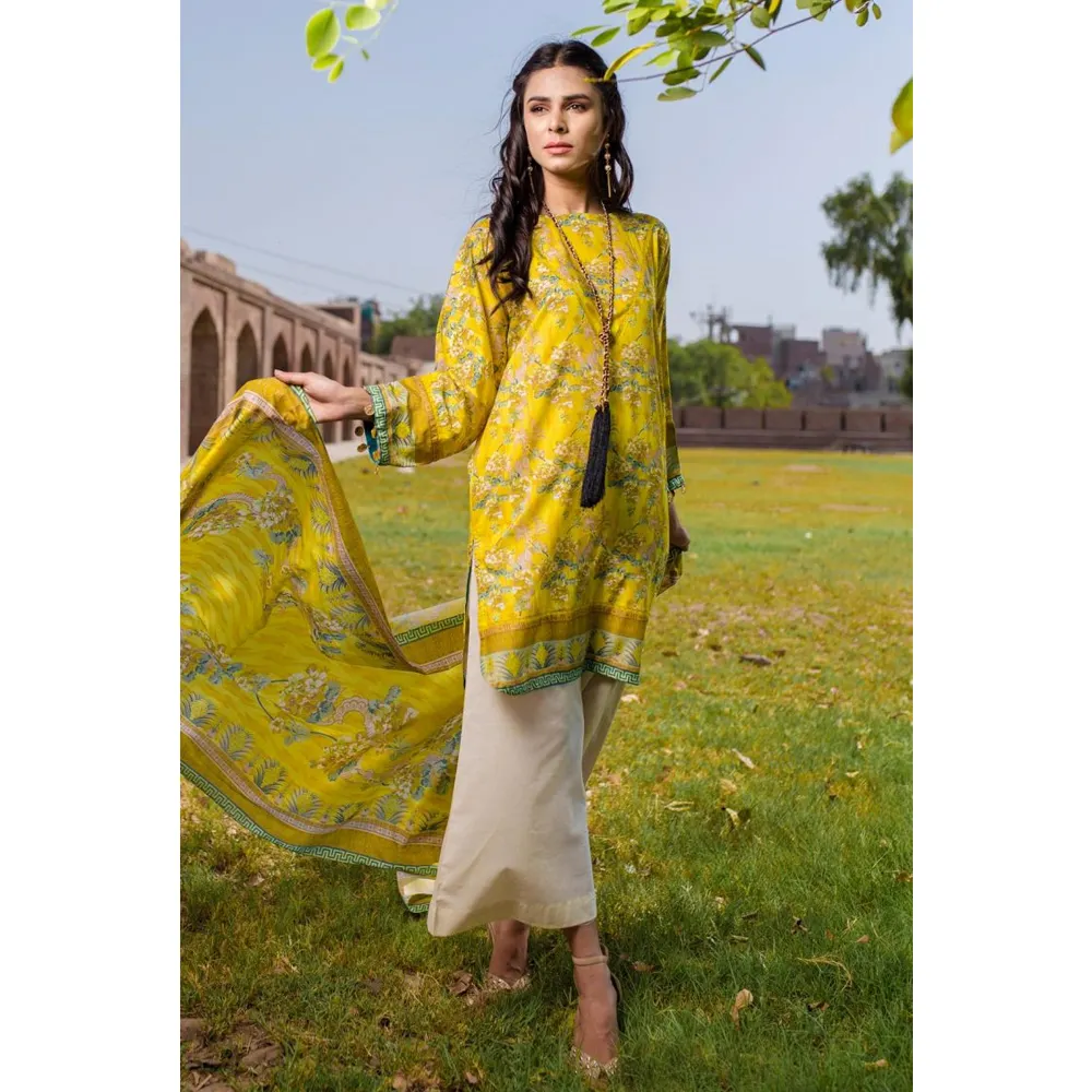 Пакистанское сальвар камиз женское платье газон шальвар Курти костюмы из 3 частей для вечеринки повседневная одежда