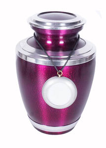 Urna Funeraria Metálica Colgante para Cenizas, Urna Americana para Cenizas, Urna Religiosa - Product Image 3