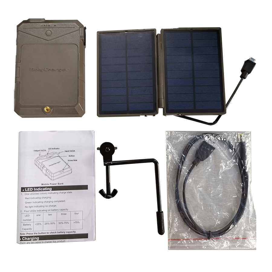 BC-04 Solar Battery and Power Bank - Boly Inc