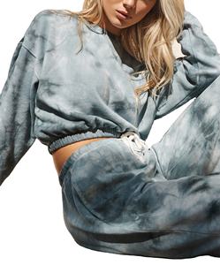 Custom Sublimation Women's Tracksuit Set Full Print <b>Hoodie</b> and Jogger Sportswear Fashion Gym Wear - Product Image 3