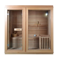 Sauna à vapeur sèche en bois, traditionnel, personnalisé, à vendre