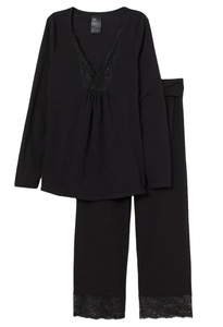 Conjunto de 2 piezas de ropa de dormir de algodón para mujer, etiquetas personalizadas, gran oferta, colección de pijamas - Product Image 3