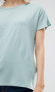 Wholesale Plain Brand T Shirt Woman Short Sleeve T Shirt <b>Top</b> Quality - Product Image 3