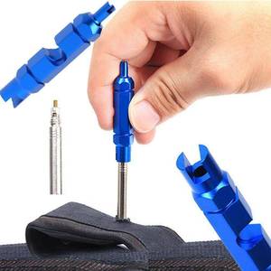 Llave de boquilla de neumático de bicicleta, herramienta de núcleo de válvula multifuncional, desmontaje portátil, reparación de bicicleta, V00011500 - Product Image 3