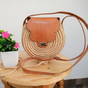 กระเป๋าราฟเฟียสไตล์โมเดิร์นมินิมอลแบบโมร็อกโก - Product Image 1