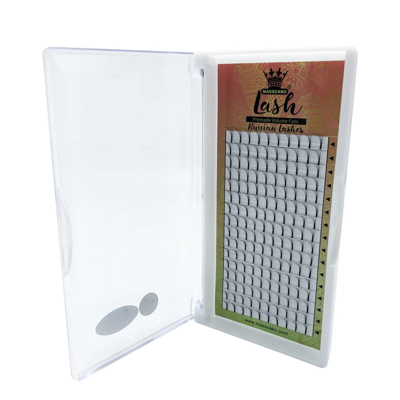 Накладные ресницы ручной работы различные размеры шелковые объемные ресницы