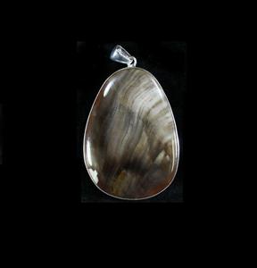 Stone Pendant Petrified Wood Healing Pendant Stone Tumbled Pendant Crystal Tumbled Gemstone Agate Necklace Wholesaler - Product Image 4