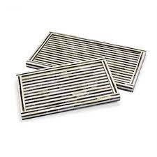 Indian Handmade Natural Bone Inlay <b>Tray</b> Eco-Friendly Dishwasher Safe Commercial Grade Restaurant Use Table <b>Serving</b> <b>Trays</b> Hot - Product Image 6