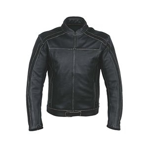 Vestes de moto en cuir de vache de haute qualité pour hommes - Product Image 1