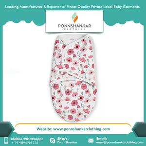 Wholesale Custom Size Organic Cotton Toddler Newborn Muslin Adjustable <b>Swaddle</b> <b>Wrap</b> - Product Image 6