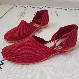 Moroccan raphia Shoes Handmade Creations - Product Image 1