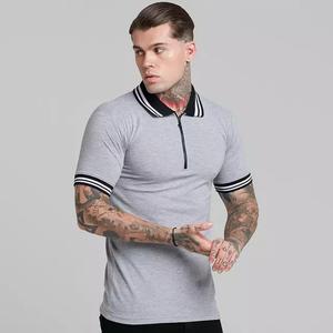 เสื้อโปโลสำหรับผู้ชายเสื้อคอตตอนโพลีเอสเตอร์ผ้าฝ้ายโพลีเอสเตอร์ขนาดใหญ่พิเศษระบายอากาศออกแบบโลโก้ได้ตามต้องการ - Product Image 2