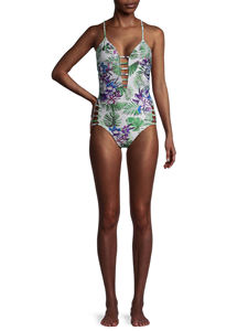 Lady's One-Piece Beach <b>Swim</b> Suit Digital Printing Breathable Custom Logo Plus Size XS-XXL New Design - Product Image 2