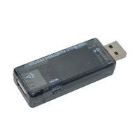 Probador USB de voltaje CC y detección de corriente QC2.0 3,0 Indicador de cargador de Banco de energía DC Voltímetro digital Amperimetro Cur