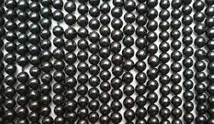 Pierre précieuse spinelle noire naturelle, perles en forme de Rondelle lisse pour la fabrication de bijoux, pierre magnifique, vente en gros - Product Image 4