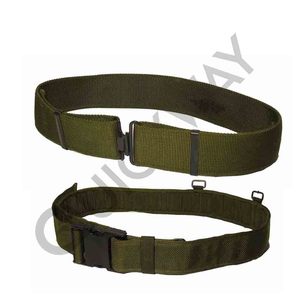 Tarifa barata Cinturón de nailon OEM de alta calidad Cinturón ceremonial Color verde personalizado y hebilla plateada 2025 - Product Image 6