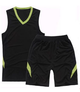 Uniforme de basket-ball pour femmes, ensemble court, débardeur et short cycliste, ensemble personnalisé, équipe, mode pom-pom girl, deux pièces, Sublimation OEM - Product Image 5