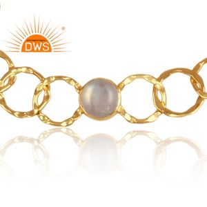 Ensemble de bijoux en pierre de lune arc-en-ciel et en argent, lien à breloques, nouveau, 925, fabrication de bijoux - Product Image 2