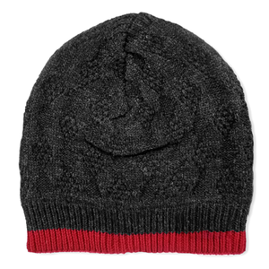 ODM Gorro de lana polar cálido para hombre de diseño único para invierno Gorro de estilo de negocios informal de punto grueso - Product Image 2