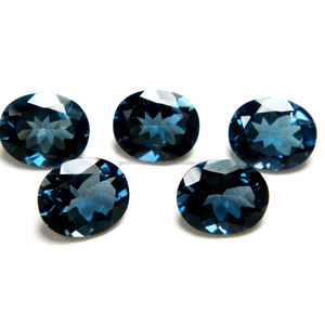 Topacio azul Redondo Oval Rectangular Mezcla Forma Piedra preciosa Corte facetado natural Tamaño calibrado Piedra NATAL DE DICIEMBRE Piedra preciosa de Topacio azul - Product Image 5