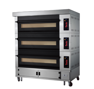 Itop Kalbosin — four électrique à pain, 3 plateaux, pour la cuisson du pain, baguette française, cuisson à la vapeur - Product Image 6