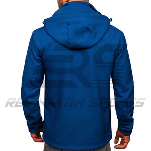 แจ็กเก็ตมีซิปสำหรับผู้ชายแจ็คเก็ตผ้านิ่มน้ำหนักเบาเสื้อแจ็คเก็ตโพลีเอสเตอร์สำหรับ100% - Product Image 2