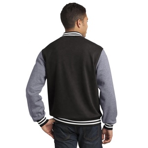 Vestes de sport en laine pour hommes, réversibles, écologiques, avec logo personnalisé en gros - Product Image 3