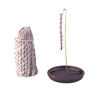 Porta Incienso de Madera Colgante, Decoración Religiosa para el Hogar, Meditación, Energía Positiva, Recolector de Ceniza, Ecológico, Sándalo - Product Image 2