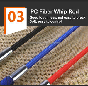 Fouet en cuir professionnel, nouveau modèle, équipement pour course d'équitation, fabriqué en inde - Product Image 5