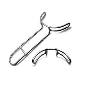 Retractores quirúrgicos dentales de acero inoxidable QNQ de 14cm, Retractor Manual de labios y mejillas y Universal para vestíbulo de mandíbula superior e inferior - Product Image 4