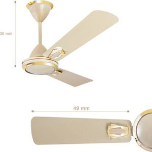REVE Ivory 3 Blade Ceiling <b>Fans</b> with Copper Motor Low Power Consumption High Speed <b>Fans</b> for Home and Commercial Use - Product Image 5