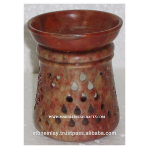 Soapstone Aroma Oil Burner, Lamp, Diffuser, Warmer - Product Image 1