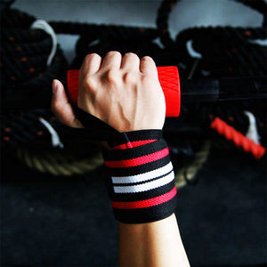 Muñequera de levantamiento de pesas con logo personalizado, nuevo diseño de moda, venta al por mayor - Product Image 1