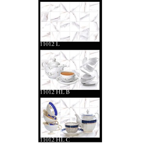 Céramique moderne carbone mat terrazzo carrelage mural en porcelaine 300x450mm - Product Image 1