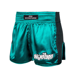 Pantalones Cortos de Artes Marciales Personalizados, Duraderos, de Satén, Unisex, para Kick Boxing, Muay Thai, Tallas Grandes - Product Image 2