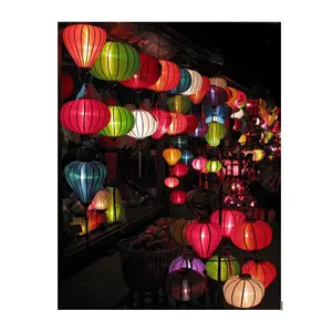 Vietnamese custom color bamboo silk lantern wall hanging for lantern decor party and lantern holiday 008458716063 whatsapp 99GD