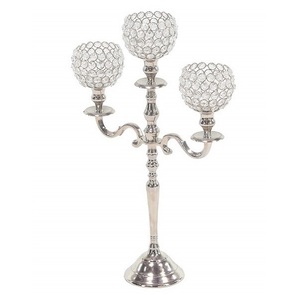 Candelabro de Metal de Cinco Brazos, Calidad Premium, Hecho a Mano, Portavelas Elegante y Clásico, Soporte de Metal para Velas al por Mayor - Product Image 4